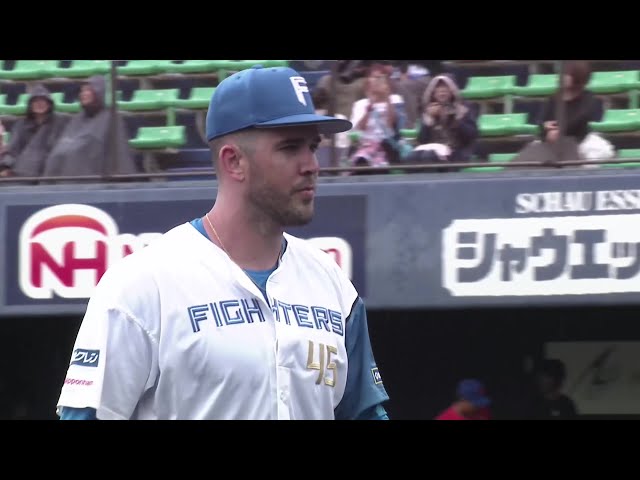 [Farm] A double play at the end! The Fighters' Verhagen pitched well in the 6th inning, 77 pitches, 7 strike out, no runs allowed! June 14, 2025 Hokkaido Nippon-Ham Fighters vs Oisix Niigata Albirex BC