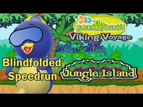 The Backyardigans: Viking Voyage Blindfolded Speedrun! Jungle Island in 5:13(WR)