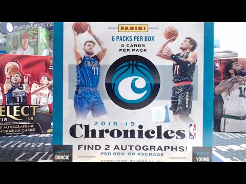 2018-19 Panini Chronicles Basketball Hobby Box ** 2 Rookie Patch Autos! ** Nice Product
