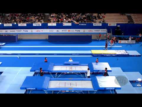 ANDRADE Rafael (BRA) M - 2019 Trampoline Worlds, Tokyo (JPN) - Qualification Trampoline R1