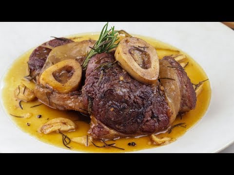 Keto Garlic & Rosemary Beef Shanks Recipe