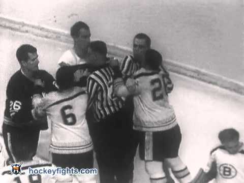 John McKenzie vs Pete Stemkowski Jan 6, 1968