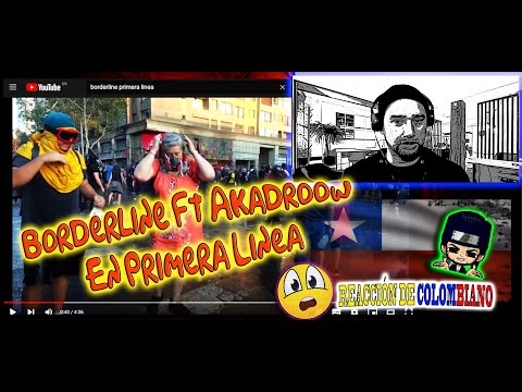 Borderline - En Primera Línea ft. Akadroow (Videoclip Oficial) Reacción De Colombiano