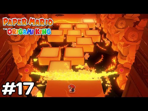 Paper Mario: The Origami King Walkthrough Part 17 - Scorching Sandpaper Desert (No Commentary)