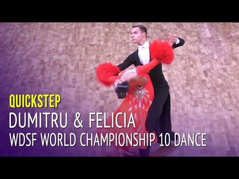 Quickstep = Dumitru Sardari & Felicia Lungu = WDSF World Championship 10 Dance 2019
