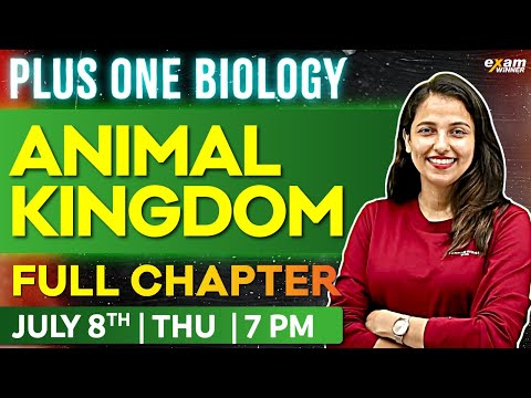 Plus One Biology | Chapter 4 | Animal Kingdom | Oneshot | Exam Winner Plus One