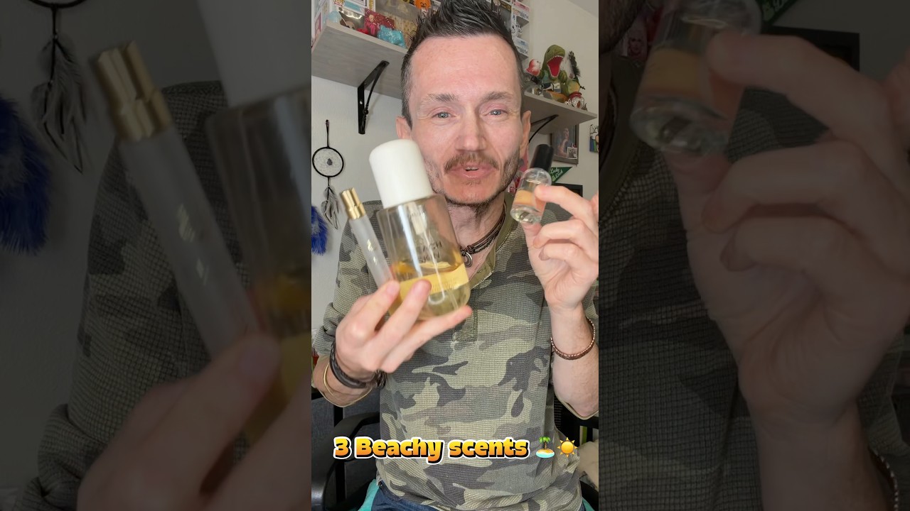 Your Beach Scent Personality: Clean, Luxe or Vanilla? 🌴✨ #fragrancelover #beachyscent #perfume