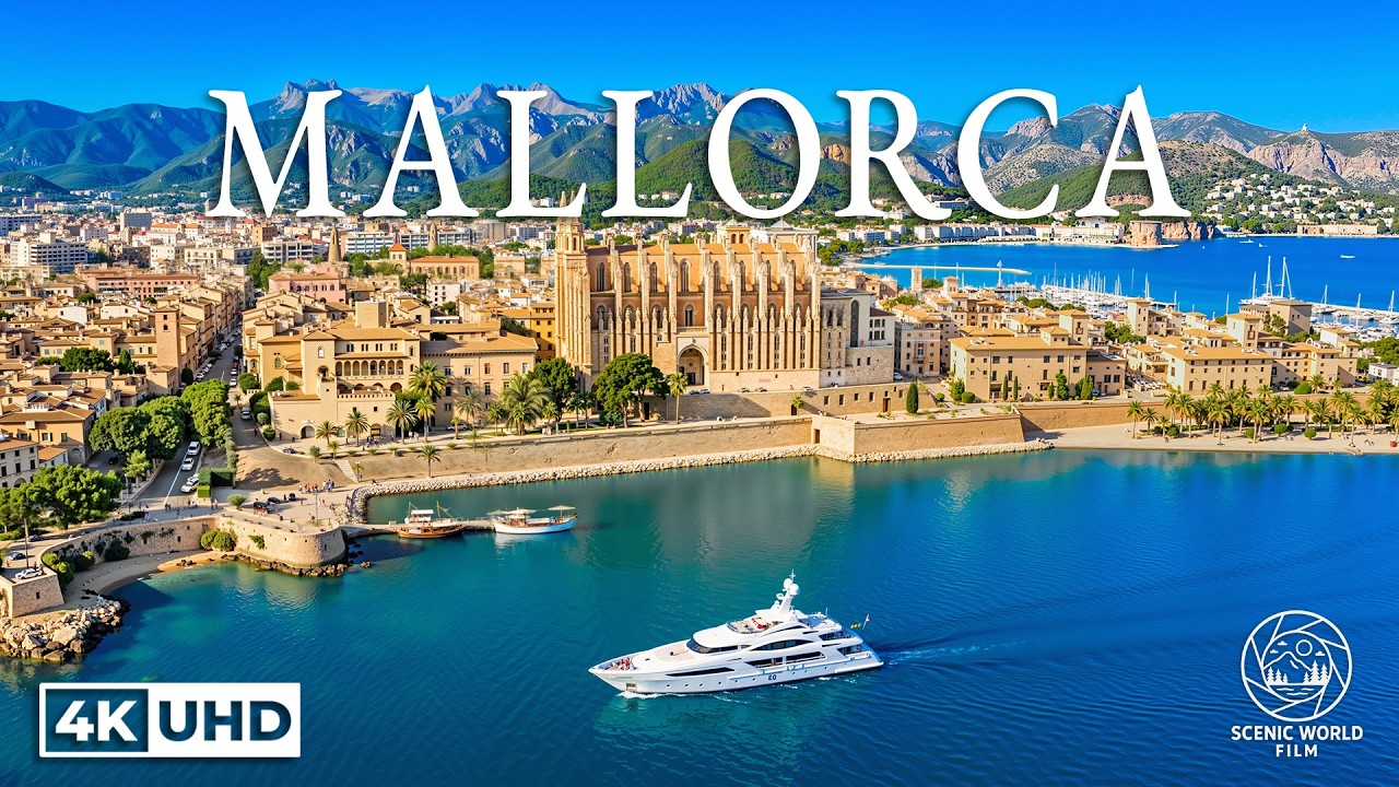 Mallorca 4K | Spain's Summer Paradise | Explore The Most Beautiful Beaches, Palma & Coastal Views