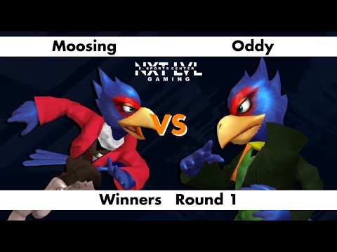 NXT LVL Gaming 15 - Winners Round 1 - Moosing (Red Falco) vs Oddy (Green Falco) - SSBM Smash Melee