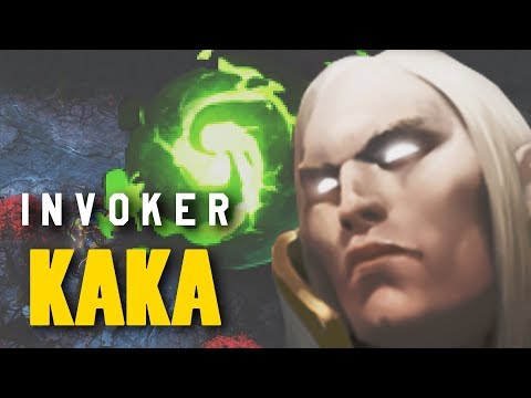 Newbee.kaka Invoker Dota 2 - 9K Invoker vs 3K Players - HARD EARLY GAME