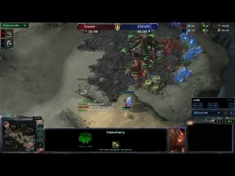 SeKo Starcraft - Acer Scarlett vs EG Oz Game 2 - Pro SC2 HOTS Replays