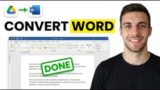 How to Convert Google Docs to Microsoft Word on Google Drive (Quick Guide)