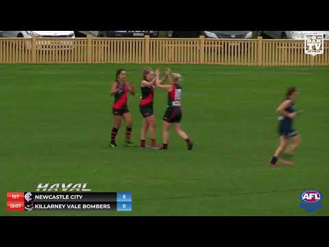 2019 HCCAFL Black Diamond Women's Round 5 Highlights - Newcastle City v Killarney Vale Bombers