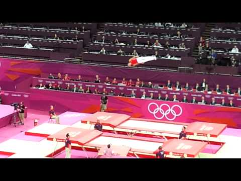 Olympics Trampoline Silver Medal winning Routine