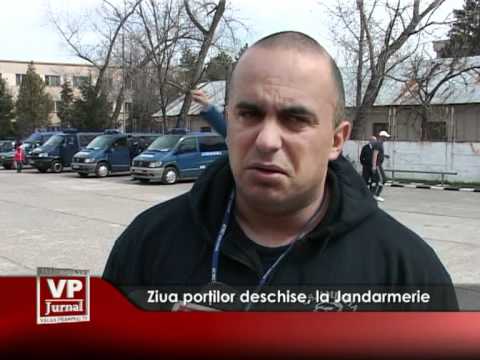 Ziua porţilor deschise, la Jandarmerie