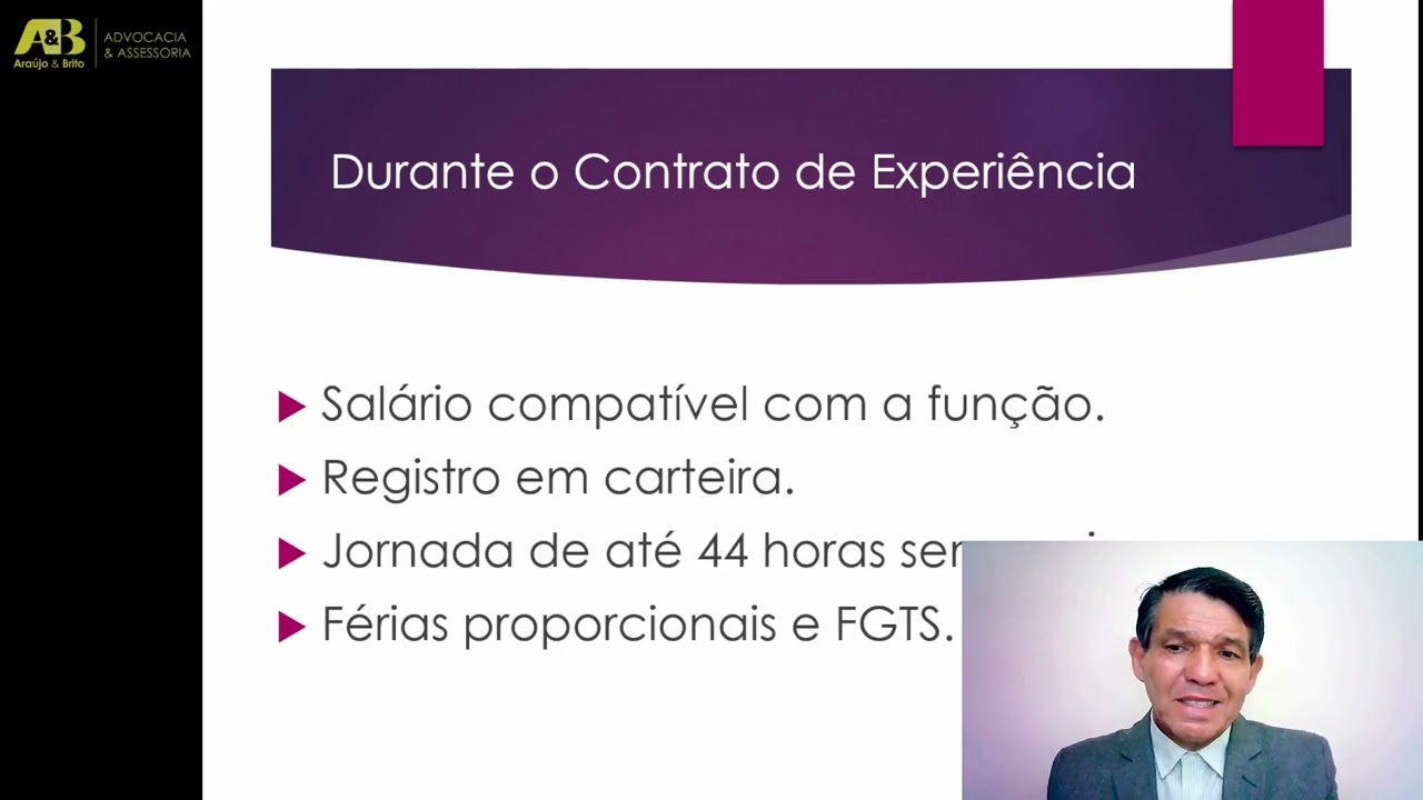 CONTRATO DE EXPERIÊNCIA: O QUE É?