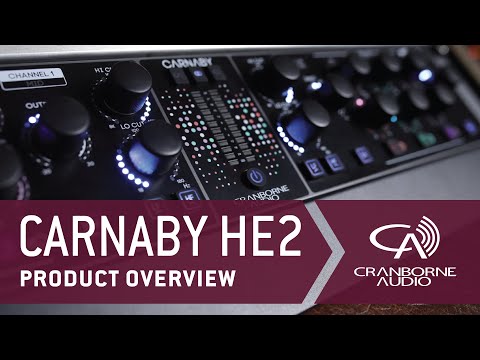 Carnaby HE2 | 2-channel HarmonicEQ for 19 Inch Rack | Product Overview