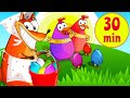 Hickory Dickory Dock Old McDonald More Nursery Rhymes Kids Songs Fox And Chicken