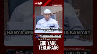 Download lagu COD YANG TERLARANG - Ustadz Dr. Erwandi Tarmizi, M.A. mp3