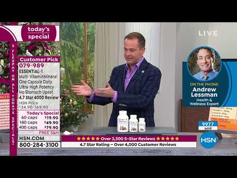 HSN | Andrew Lessman Your Vitamins 12.19.2021 - 12 AM