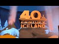 40th Century Iceland Home Entertainment Logo Ice Age 3 Style