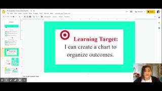 Probability Outcome Charts - Google Slides