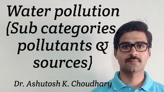 Water pollution - Types of water pollution - Sources of pollution - Complete description
