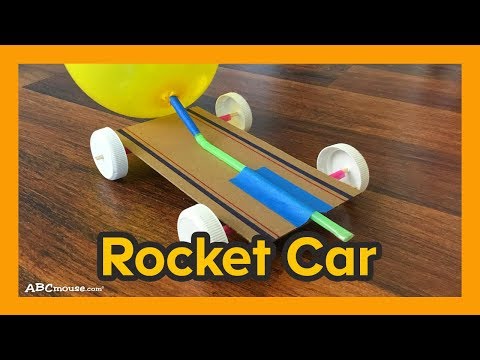 Science Activity for Kids: Rocket Car by ABCmouse.com