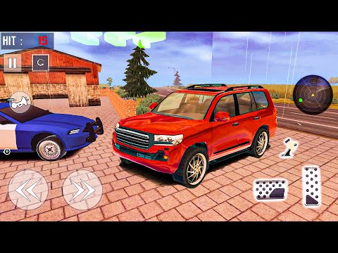 Real Toyota Land Cruiser Drive Simulator - Luxury SUV 4x4 Prado 3D - Gameplay Android