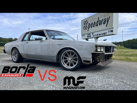 BORLA vs MAGNAFLOW Muffler Comparison-1985 LS1 Caprice