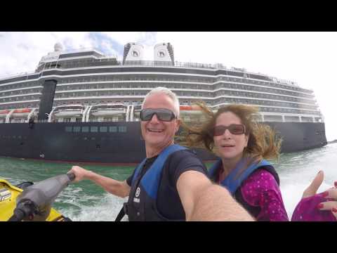 Go Pro Hildy and Casey riding bycruise ship 120916 Jetski