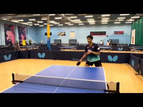 Butterfly Training Tips with Anav Gupta - All Table Forehand Loop Footwork