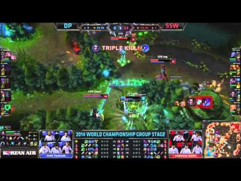 [Worlds 2014] Imp Pentakill in DP vs SSW