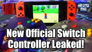 A NEW Official Nintendo Switch Controller Has Leaked! But What Is It? N64?
