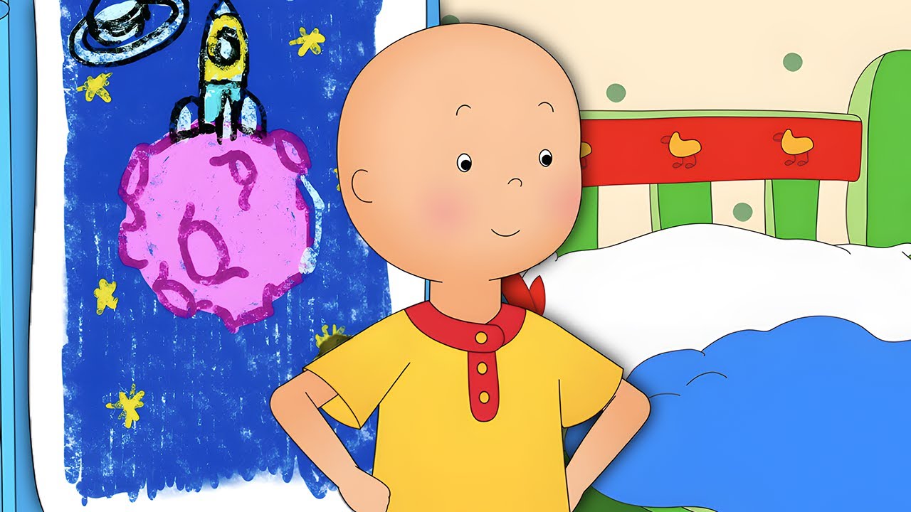 Caillou adora pintar | Caillou em Português - WildBrain