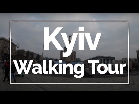 Kyiv Walking Tour, Ukraine / КиЇв / Киев