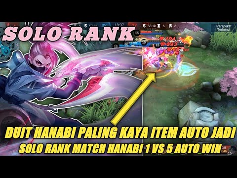 CARA Agar Hanabi FARMING Cepat KAYA DI GOLD LANE 2022!! - Mobile Legends
