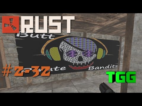 Rust- Clan Wars Ep:32 Raiding the Butt Pirate Bandits