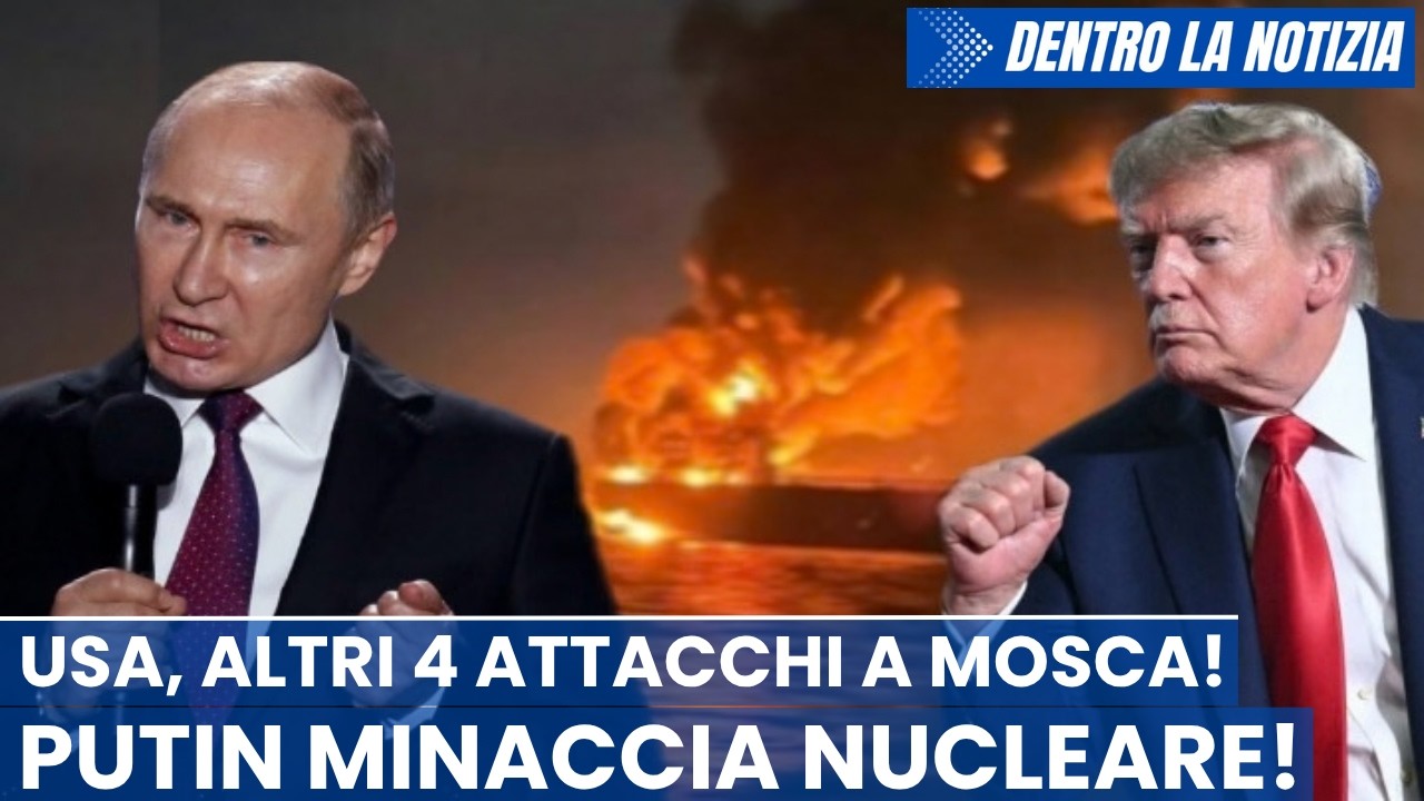 Trump altri 4 attacchi a Mosca! Durissima reazione militare di Putin che minaccia uso armi nucleari!