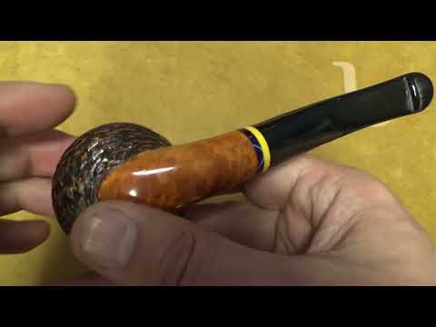 Pipa Santambrogio FP  - Bent Rhodesian - SS304
