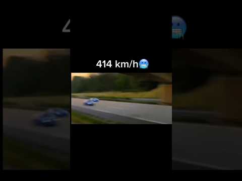 Bugatti Chiron Vs. German Autobahn#bugattichiron #414kmh #autobahn #bugatti #reaction #teschla