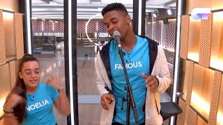 Famous, Noelia y Damion en el BOX | OT 2018