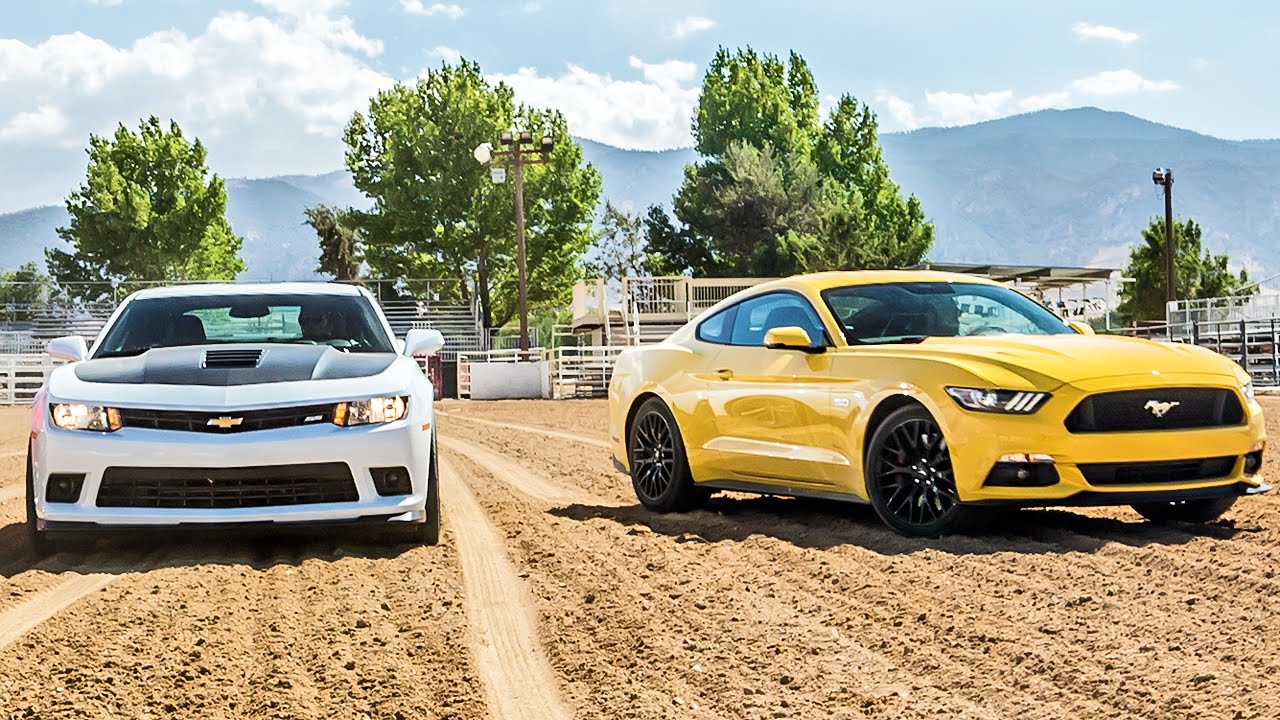 2015 Ford Mustang GT vs. 2015 Chevrolet Camaro SS - Head 2 Head Ep. 58