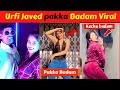Urfi Javed Kacha Badam Song Dance Video Viral Backless Dress Anjali Arora Kacha Badam Dance Video