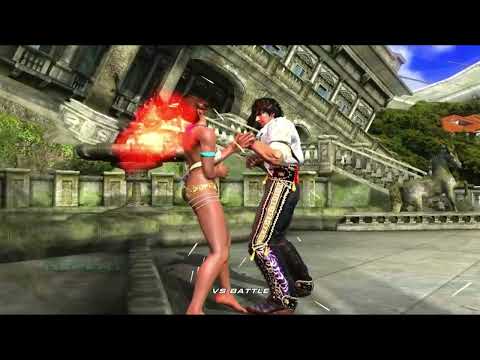 Tekken 6 Miguel Punches Christie(Barefoot)(Slow Mo)