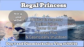 ALL BAD NEWS! | Regal Princess | Day 7 Vlog | 01/04/2025 🚢