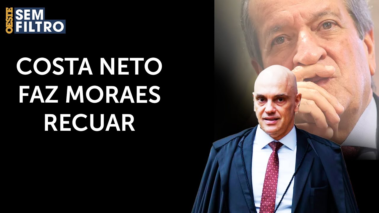 Moraes revoga medidas cautelares contra Valdemar Costa Neto