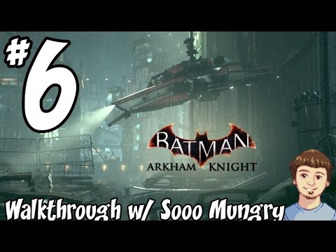 Batman: Arkham Knight Walkthrough - PART 6 - First Boss Fight, Helicopter Arkham Knight! (PS4)