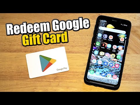 How to REDEEM Google Play Gift Card on Android Phone or Tablet (Easy Method)