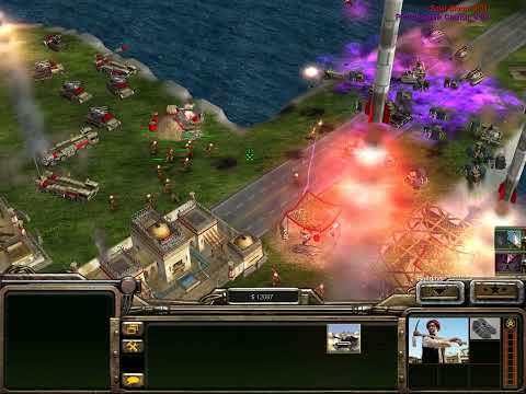Command & Conquer Generals: Zero Hour: 1 vs. 5 - GLA Toxin vs. 5 Hard Armies]